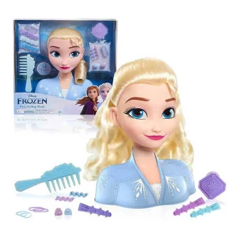 Disney Frozen 2 Styling Doll Elsa lelles galva frizūru veidošanai