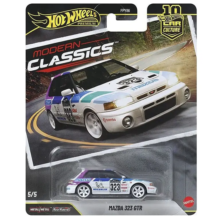 Hot Wheels Premium Modern Classic Mazda 323 GTR JKF17