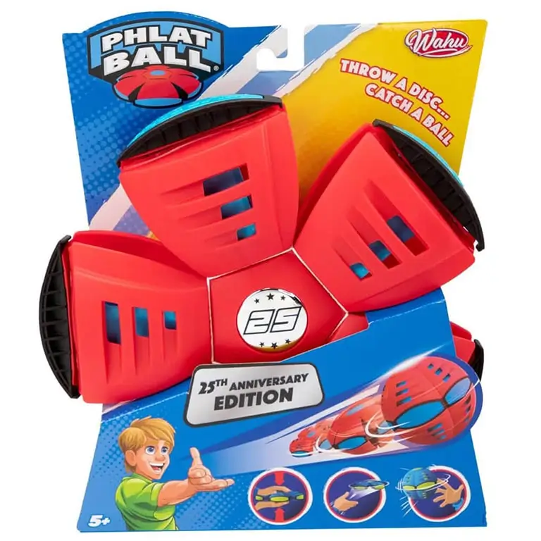 Phlat Ball Wahu Goliath bumba – disks D24cm Anniversary edition Red