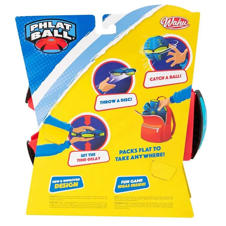 Phlat Ball Wahu Goliath bumba – disks D24cm Anniversary edition Red