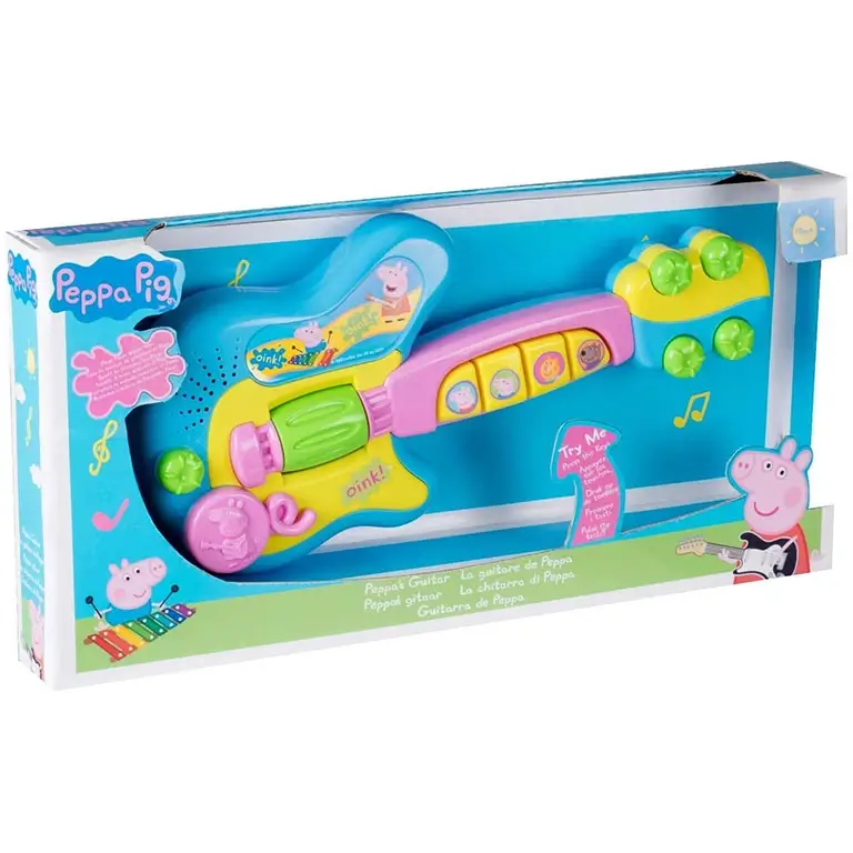 Bērnu rotaļu ģitāra Peppa pig