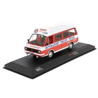RAF 2203 Team Rally Lada Service Red auto modelis 1:43 IXO
