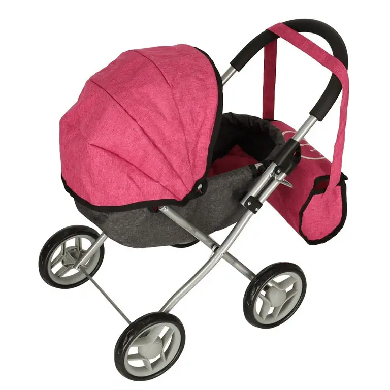 Leļļu rati Classic Baby Stroller