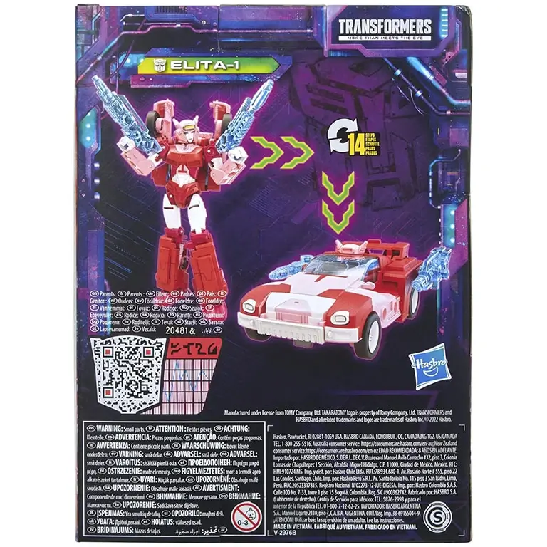 Transformers Generations Legacy Deluxe Elita-1 robots oriģinālajā iepakojumā F3033 F2990