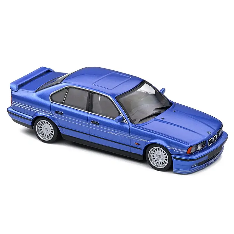 BMW ALPINA B10 E34 BiTurbo 1994 Blue auto modelis 1:43 Solido