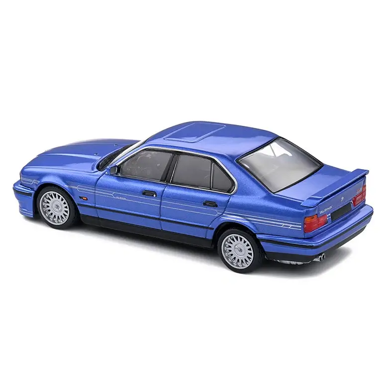 BMW ALPINA B10 E34 BiTurbo 1994 Blue auto modelis 1:43 Solido
