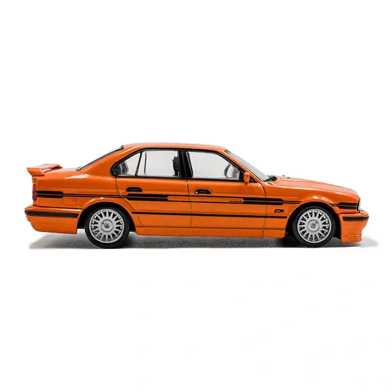 BMW ALPINA B10 E34 BiTurbo 1994 Orange auto modelis 1:43 Solido