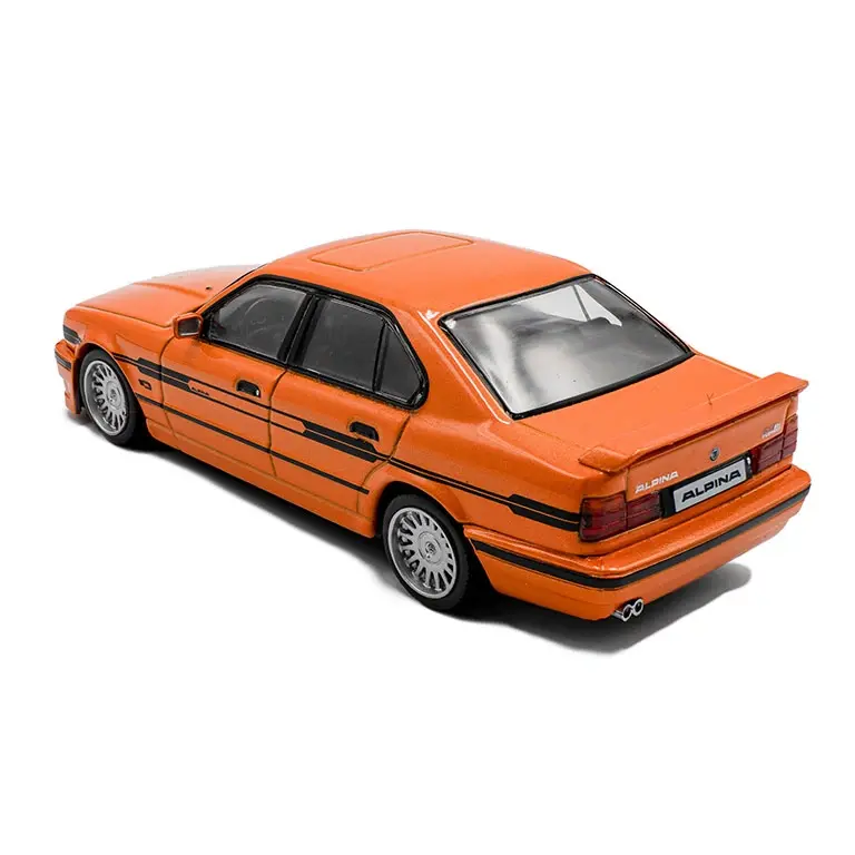 BMW ALPINA B10 E34 BiTurbo 1994 Orange auto modelis 1:43 Solido