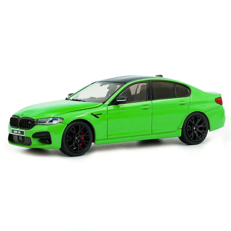BMW M5 F90 Competition Signal Green 2022 auto modelis 1:43 Solido