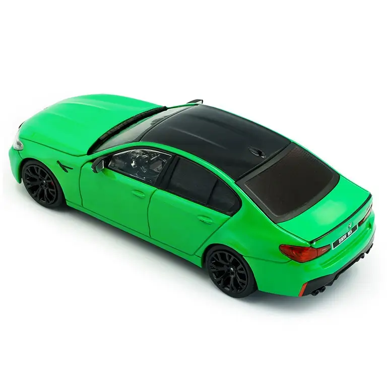 BMW M5 F90 Competition Signal Green 2022 auto modelis 1:43 Solido
