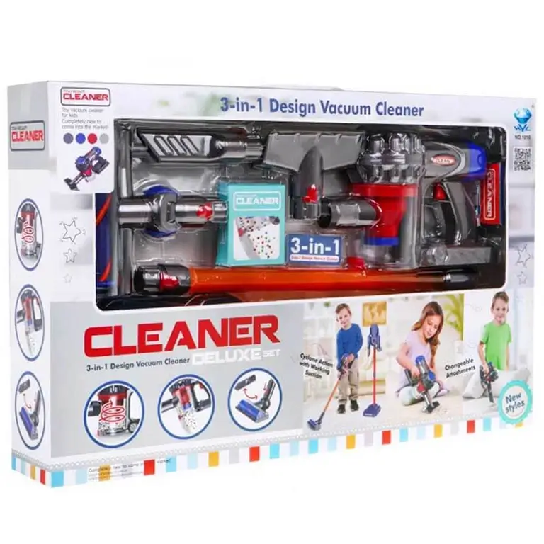 Bērnu rotaļu putekļu sūcējs Deluxe Set Like Dyson