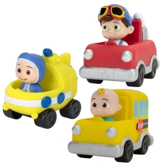 Cocomelon mini mašīnas (rotaļlietas) 3 gab. CMW0010 YL