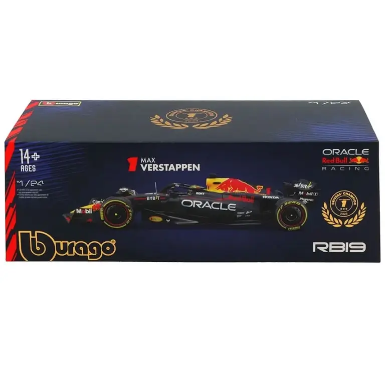 Max Verstappen Nr1 USA GP F1 World Champion 2023 auto modelis 1:24 Bburago