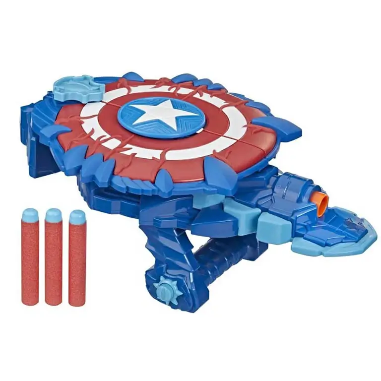 Avengers Mech Strike Monster Hunters Captain America Monster Blast Shield F4377
