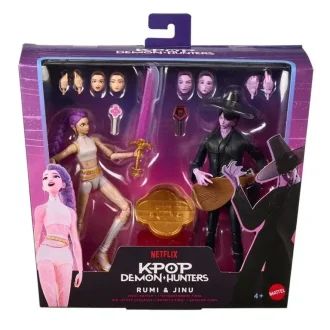 Kpop Demon Hunters Rumi and Jinu Final Battle figūriņas (lelles) Mattel
