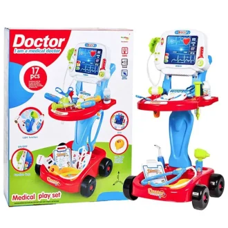 Rotaļu daktera (ārsta) komplekts bērniem EKG Blue