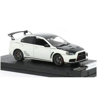 Mitsubishi Lancer Evolution White auto modelis 1:43 Vitesse