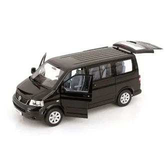 Volkswagen T5 Multivan Black 2003 auto modelis 1:18 Norev