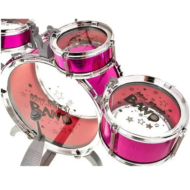 Bērnu bungas Jazz Drum Pink