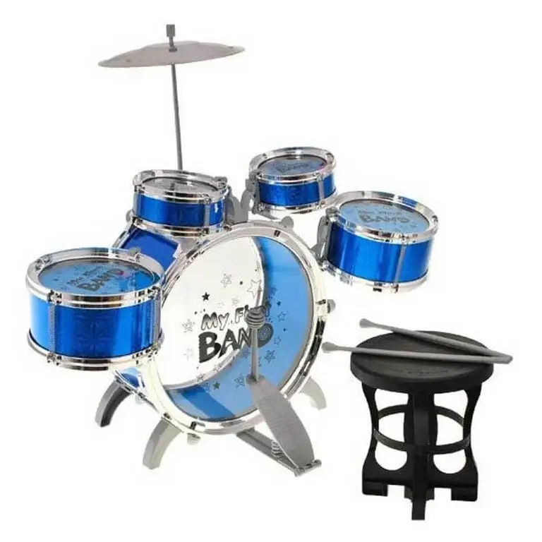 Bērnu bungas Jazz Drum Blue