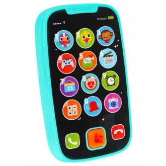 Hola 3127 Blue My First Smartphone bērnu rotaļu mobilais telefons
