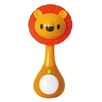 Bērnu interaktīvais grabulis lauva Hola 3134C Mini Rattle Lion