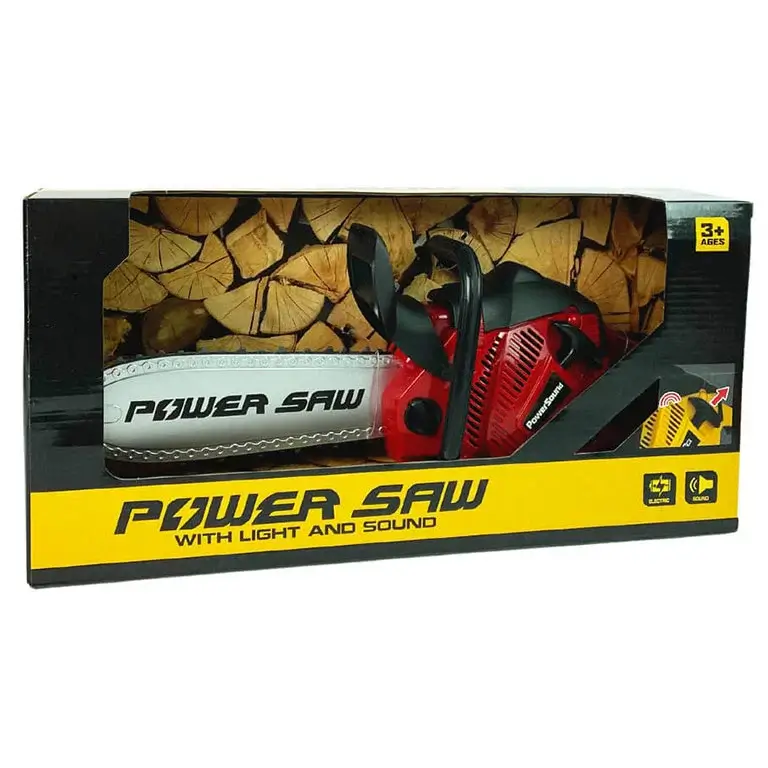 Bērnu rotaļu zāģis (motorzāģis) Red Power Saw