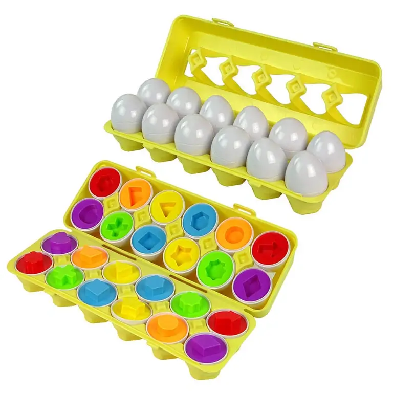 Izglītojošs sorteris olas Matching Eggs