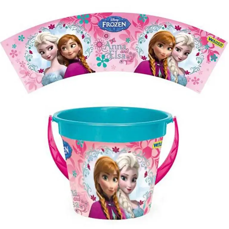 Smilšu spainis ar formiņām Disney Frozen Sand Bucket Set Wader 77935