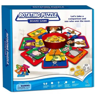 Rotating Puzzle rotējoša galda spēle, puzle
